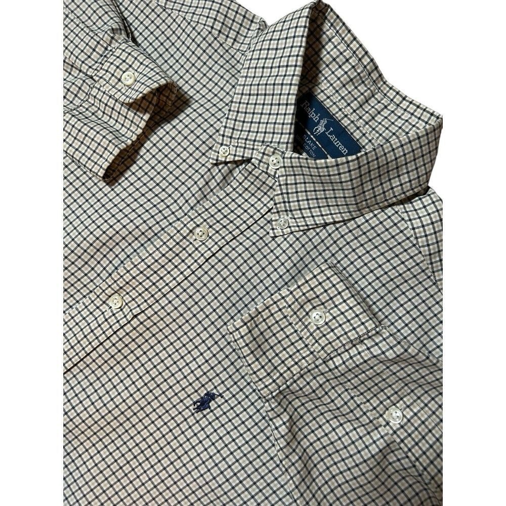 Ralph Lauren Blake Long Sleeve Shirt With Logo Size Large